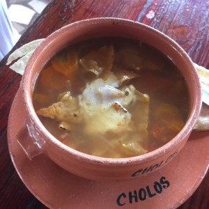 sopa de tortilla
