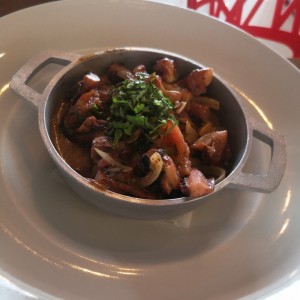 Pulpo cremoso