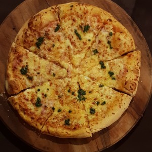 Pizza de Jamon y pepperoni