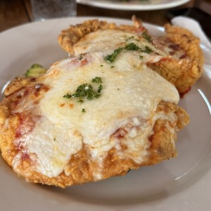 Pechuga Pollo Frito Gratinado
