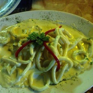 Calamares al Termidor