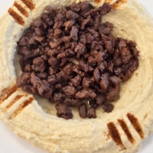 hummus de carne