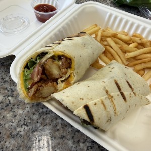 Wrap de Pollo o Vegetales