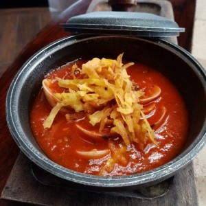 Sopa de almejas