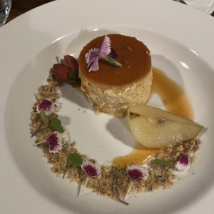 Flan de la casa