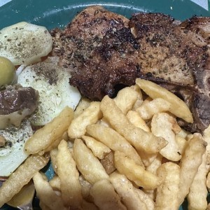 CHULETAS A LA BARBACOA