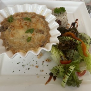 Gratinado de pescado