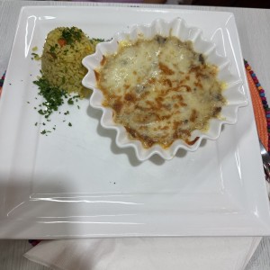 Gratinado de pescado
