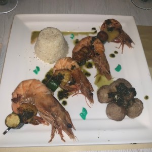 Pincho de Langostinos