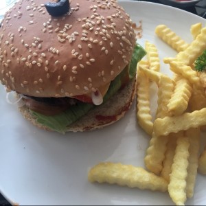 hamburguesa zapote