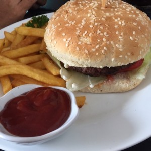 hamburguesa Zapote