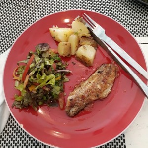 pescado al ajillo