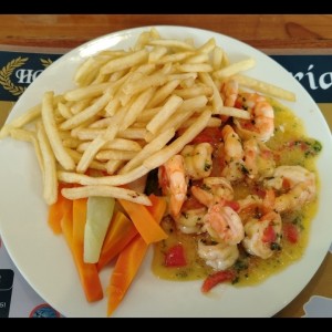 CAMARONES SHRIMPS - Camarones al Ajillo