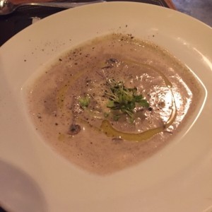 sopa de hongos