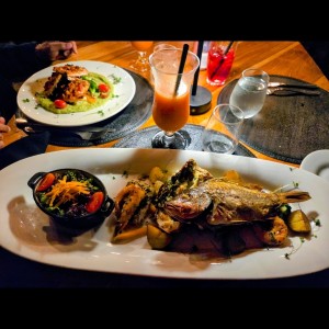 Mariscos Mixtos a la Plancha