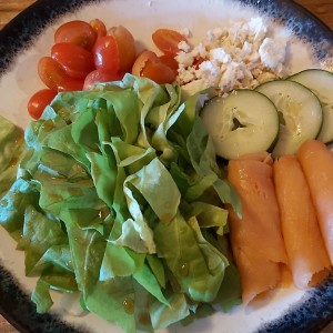 ensalada de salmon