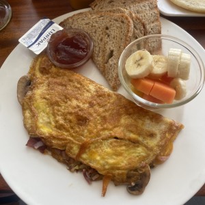 Omelette con todo