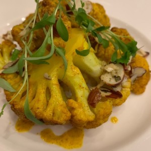 coliflor al curry 