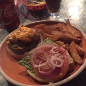bacon and chesse burger