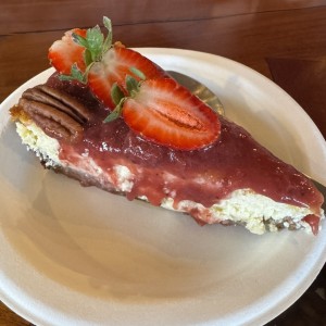 Cheesecake de fresa