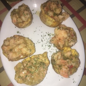 patacones relleno camaron