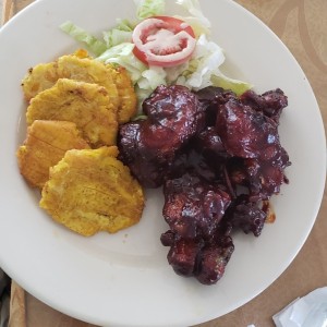 1/4 pollo BBQ