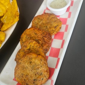 Entradas -Starters - TORTITAS DE BACALO