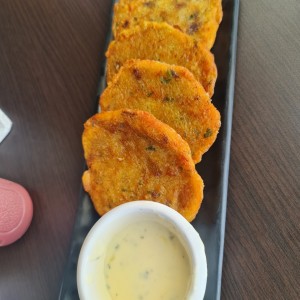 Torrejitas de bacalao
