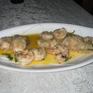 Mariscos - Camarones al Ajillo
