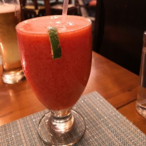 limonada de fresa