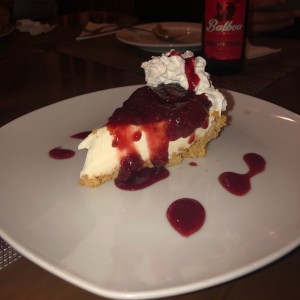 Cheesecake de tomate de arbol