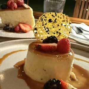 FLAN DE LA CASA CON DULCE DE LECHE