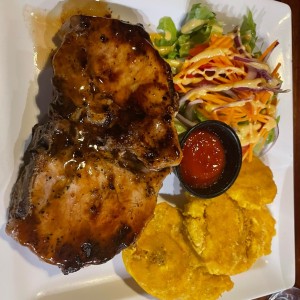 Chuletas al carbon