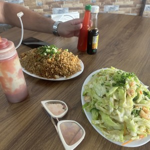 Chow mien (6-8 personas)