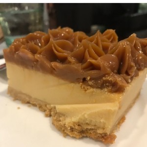 cheesecake de caramelo