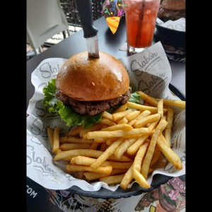 Hamburguesa Retro
