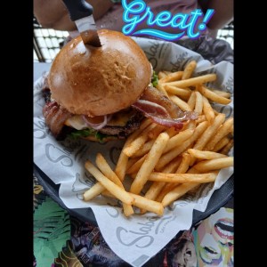 Burger - America Cheese Bacon