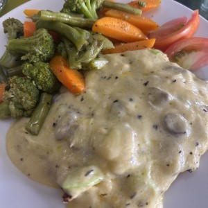 Corvina a la Omar Alfanon