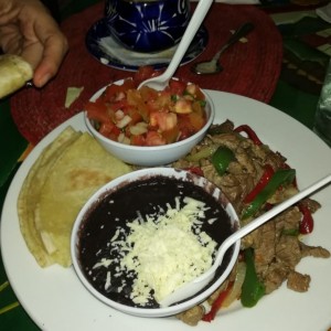 fajitas de carne