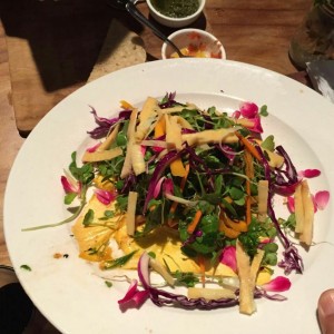Mango Salad w/fresh herbs & greens