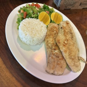 Filete de Corvina a la plancha