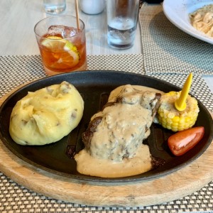 Carne de res en salsa de pimienta