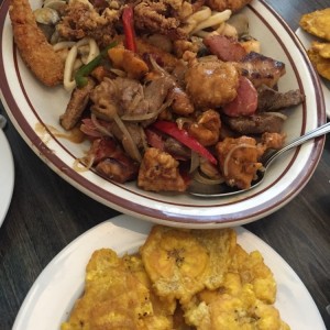 picada mar y tierra