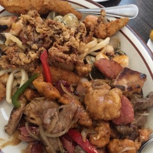 picada mar y tierra