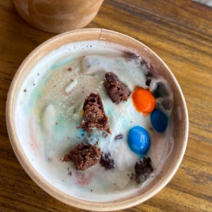 Helado de M&M