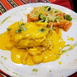 corvina rellena