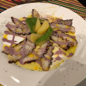 Pulpo al olivo