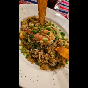 Arroz Chaufa de Mariscos
