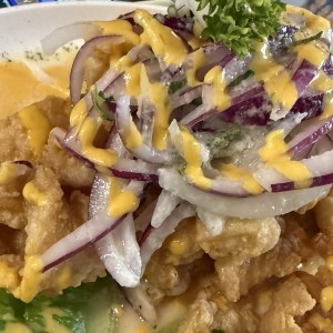 Entradas Calientes - Ceviche Frito
