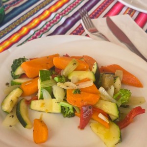 vegetales salteados